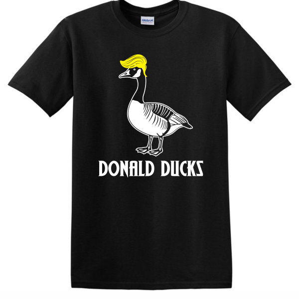 Black Donald Ducks T-Shirt